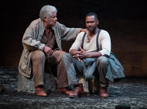 Walter Borden and Dion Johnstone in Father Comes Home From the Wars. Photo by Cylla von Tiedemann