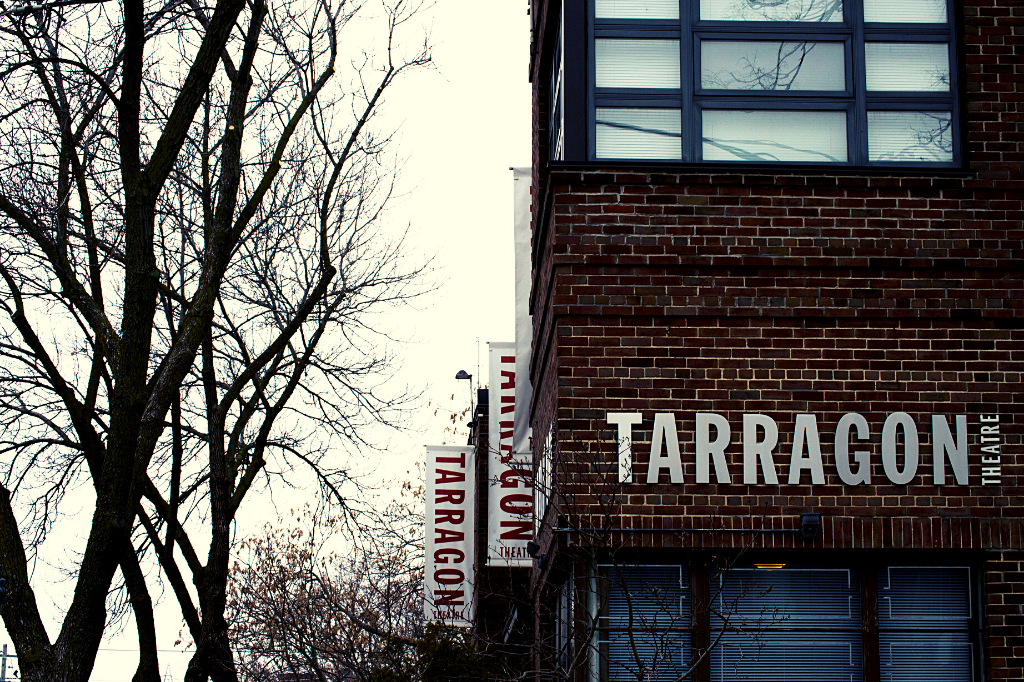 The exterior of Tarragon Theatre, located just north of The Annex. Image provided by Tarragon Theatre.