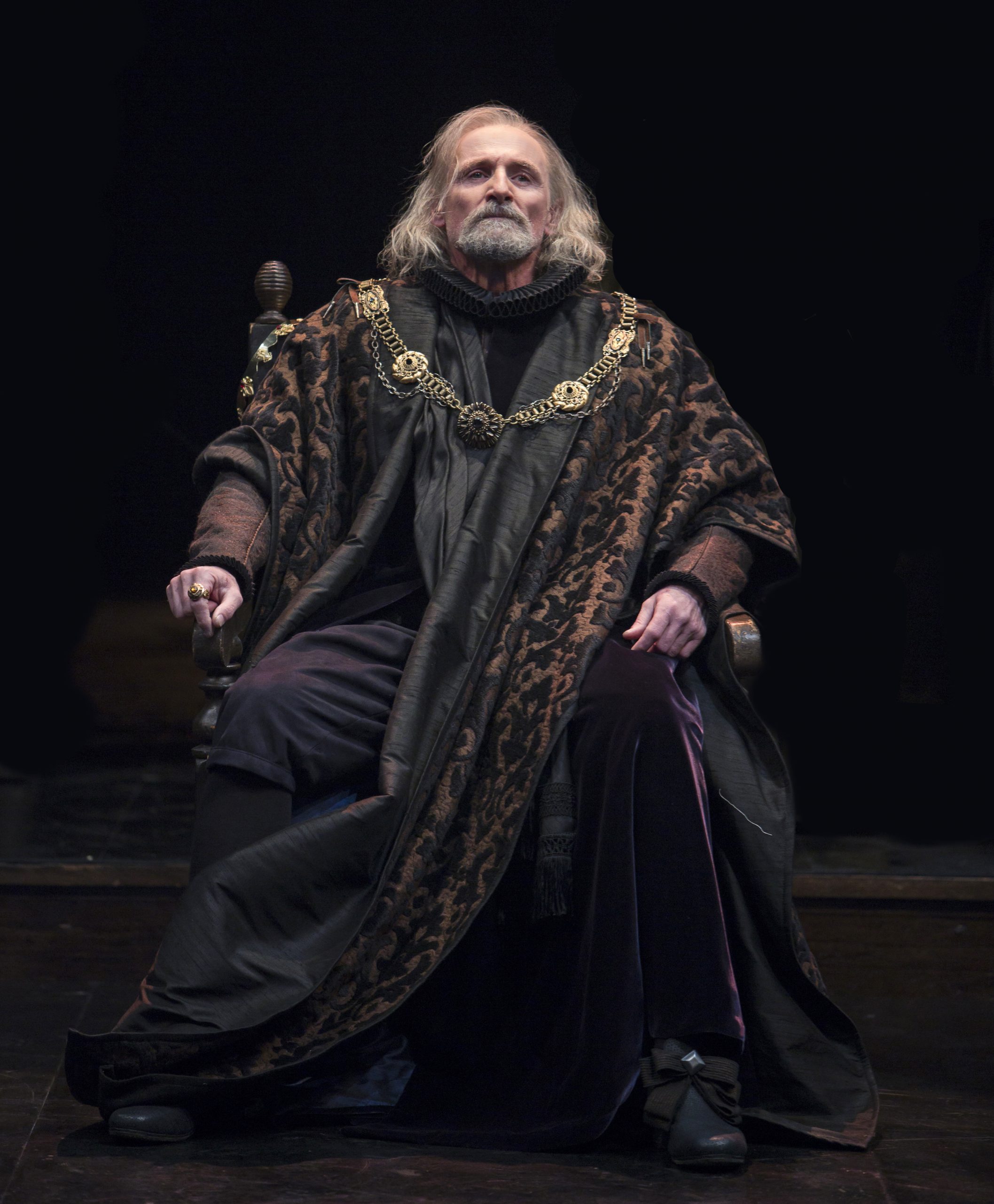 Colm Feore as King Lear in the Stratford Festival's King Lear (2014). Photography by David Hou.