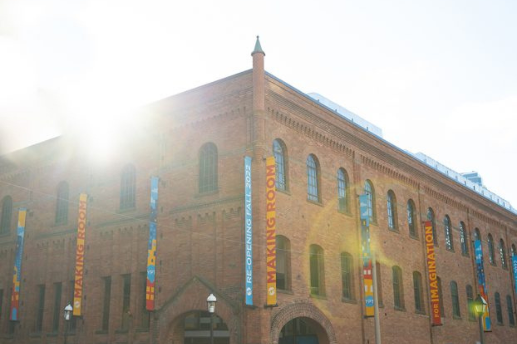 The exterior of Toronto's Young People's Theatre, located in the St. Lawrence neighbourhood. Image courtesy of YPT.