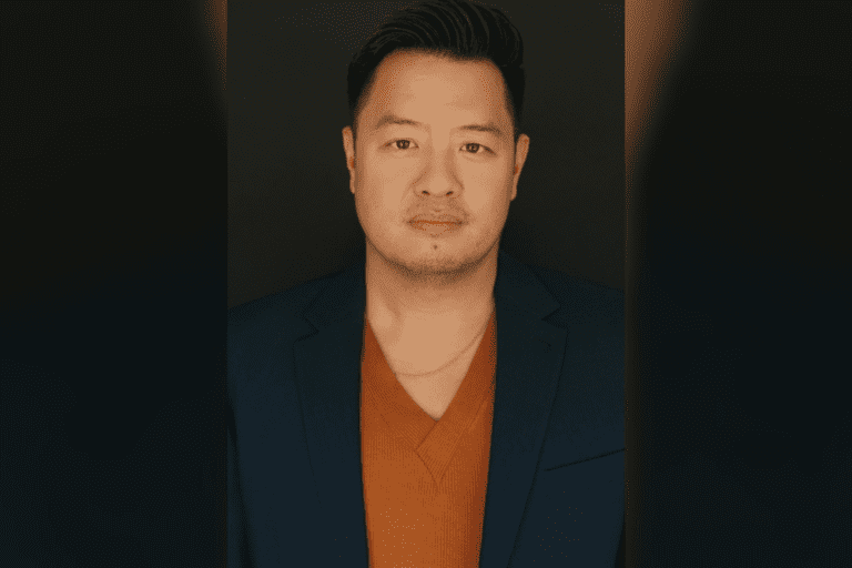 Headshot of composer Kevin Wong.