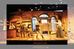 The company of 'Pinkerton Comes to Prospect.'