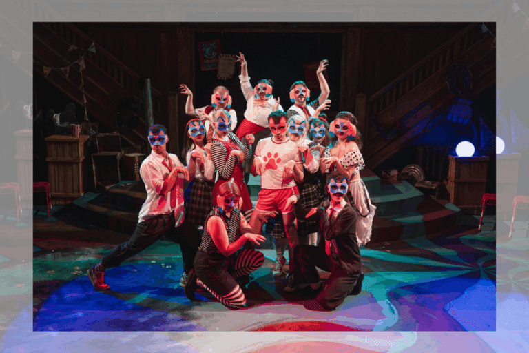 The company of 'Ride the Cyclone.'