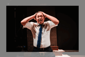 Byron Abalos in 'The Veil.'