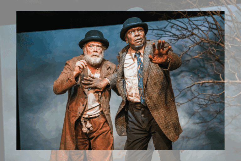 Ted Dykstra and Alexander Thomas in 'Waiting for Godot.'