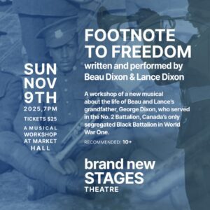 Footnote to Freedome written and performed by Beau Dixon and Lance Dixon.