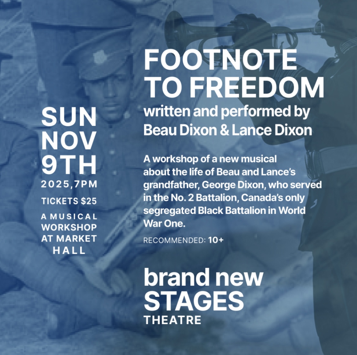 Footnote to Freedome written and performed by Beau Dixon and Lance Dixon.