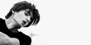 Oliver Yonick in Rehearsal for Procession. Photo by Ted Bolton.