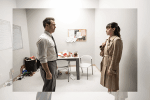 Cyrus Lane and Kirstyn Russelle in Barrie run of 'Blackbird.'