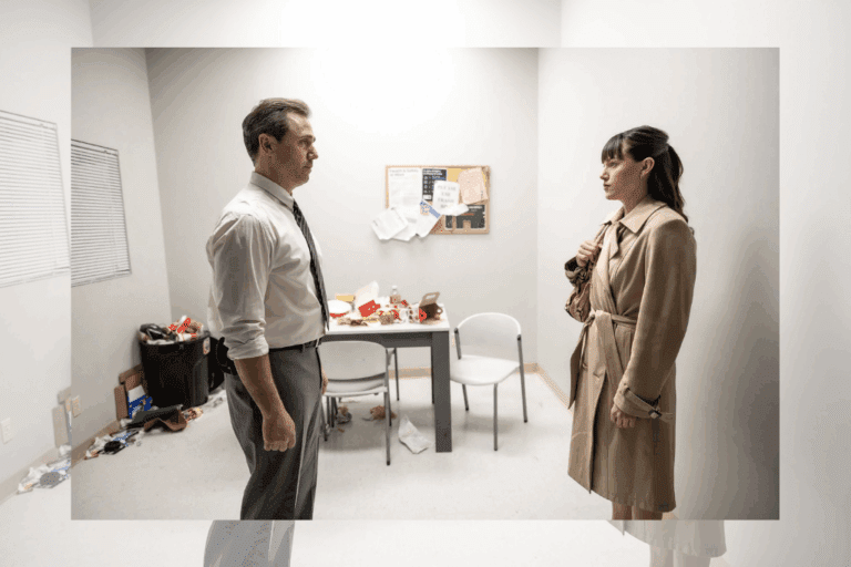 Cyrus Lane and Kirstyn Russelle in Barrie run of 'Blackbird.'