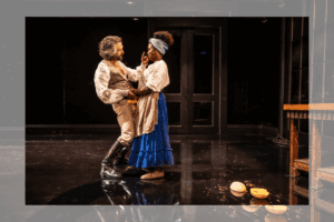 Sophia Walker and Gord Rand in 'Slave Play.'