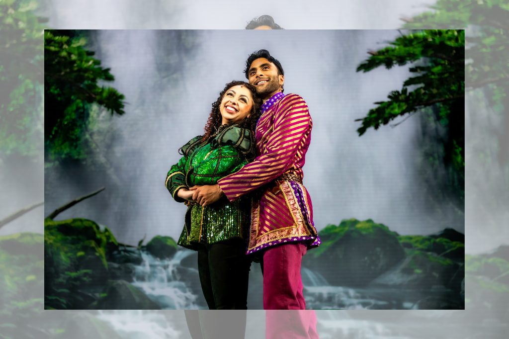 Members of the company of 'Robin Hood.'