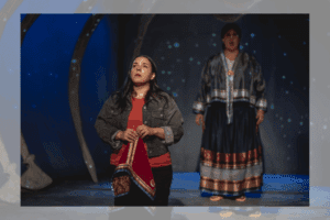 Lisa Nasson and Nicole Joy-Fraser in 'Mischief.' Photo by Jae Yang.