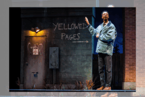 Durae McFarlane in 'Primary Trust.' Photo by Dahlia Katz.