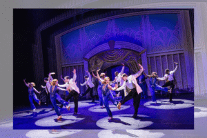 Members of the company of 'Some Like It Hot.'