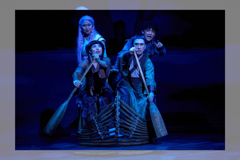 Ma-Anne Dionisio, Nikko Angelo Hinayo, Kennedy Kanagawa, and Kelsey Verzotti in 'The Tale of the Gifted Prince.'
