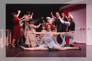 Juliette Schroeder and the cast of 'The Drowsy Chaperone.'
