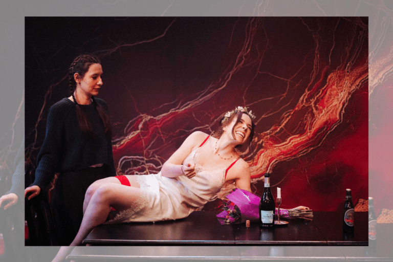 Tara Sky and Emily Anne Corcoran in 'Julie.'