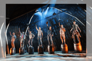 Members of the company of 'Shucked.'