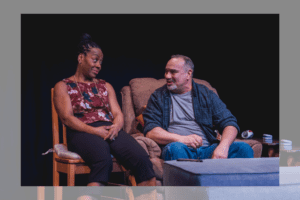 Ordena Stephens-Thompson and Tony Nappo in 'The Neighbours.'