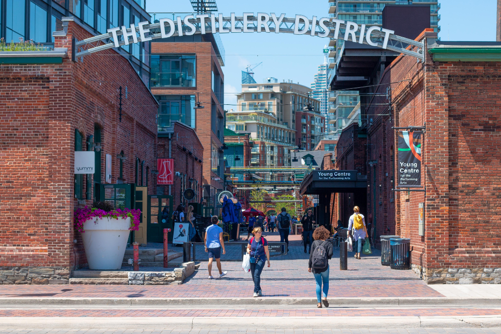 The Young Centre for the Performing Arts in the Distillery District.