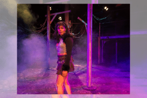 Zaiba Baig in 'The Begging Brown Bitch Plays.'