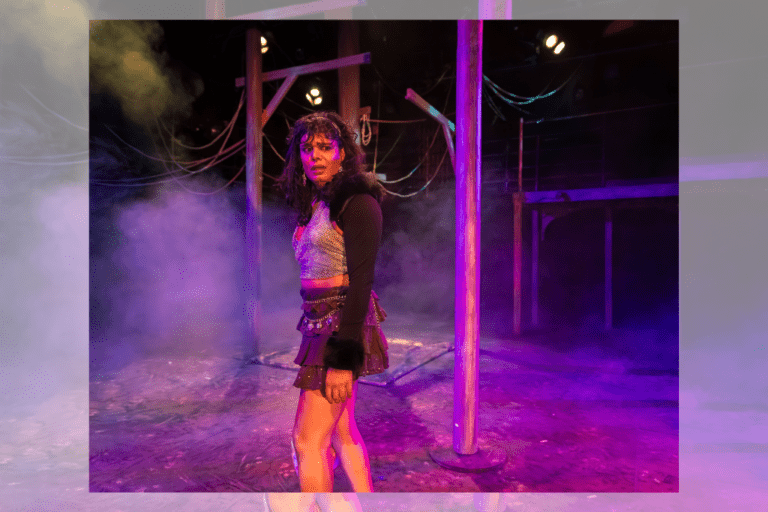 Zaiba Baig in 'The Begging Brown Bitch Plays.'