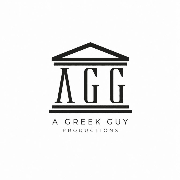 A Greek Guy productions logo