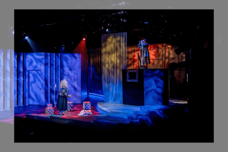Monica Dottor and Ellora Patnaik in “cicadas.”