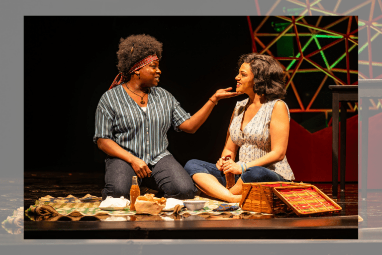 Members of the company of 'How to Catch Creation.'