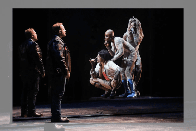 Members of the company of 'Macbeth.' Photo by Yves Renaud.