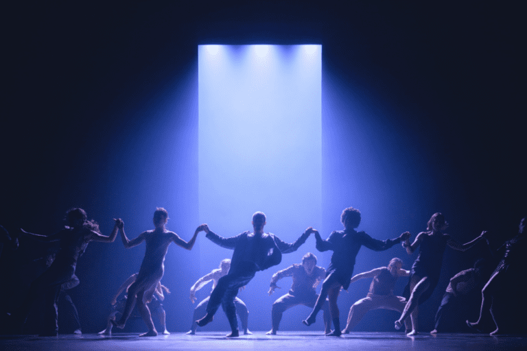 Members of the company of 'Theatre of Dreams.' Photo by Tom Visser.