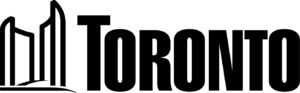 the word Toronto in black text