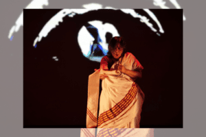 A production photo from a past edition of the Mississauga Multilingual Fringe Festival.