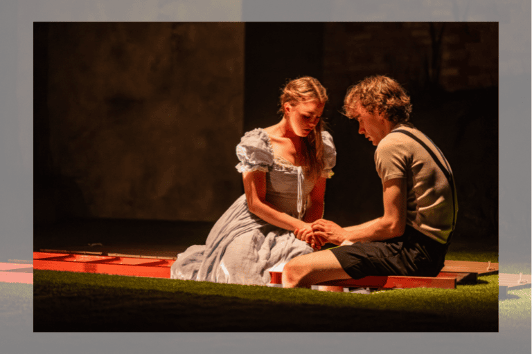 Olivia Neary-Hatton and Jake Bunyan in 'Spring Awakening.'