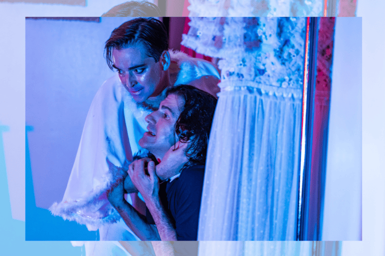 Billy Lake and Aidan de Salaiz in 'The Maids.'