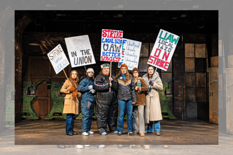 The original company of 'Sisters of ’78' at Blyth Festival.