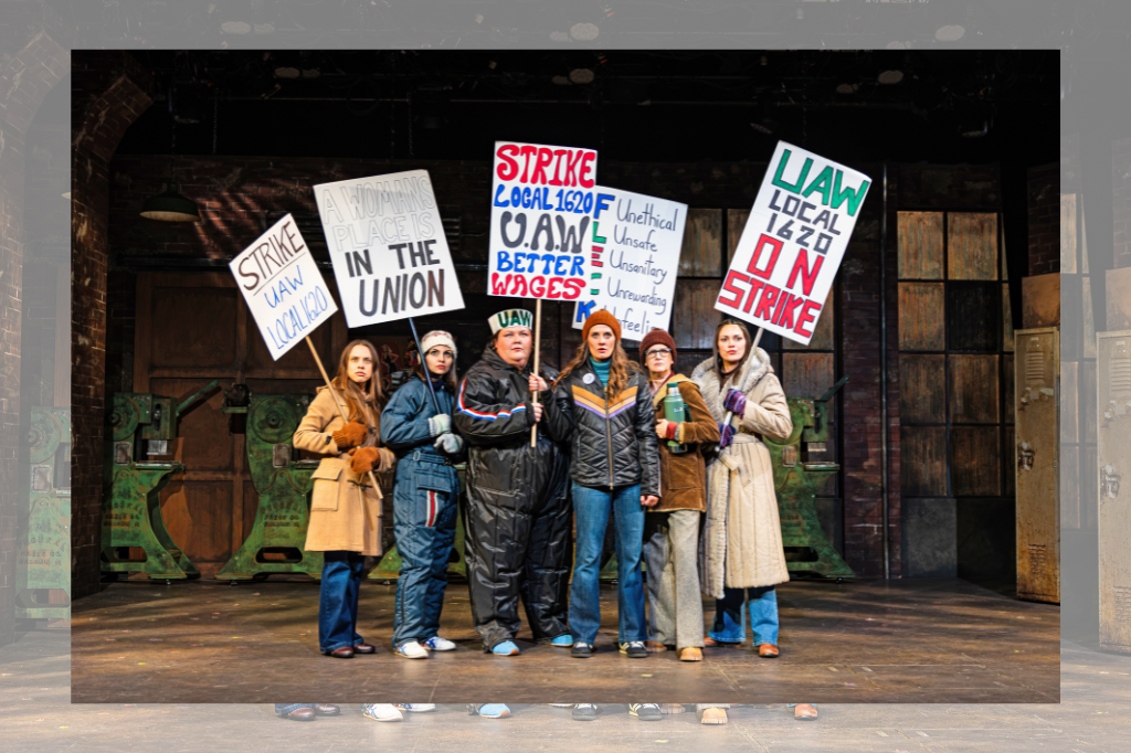The original company of 'Sisters of ’78' at Blyth Festival.